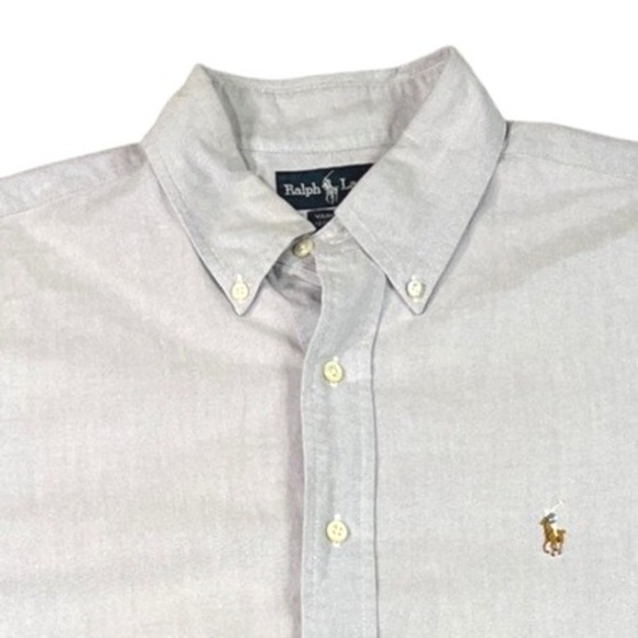 Ralph Lauren Other - Ralph Lauren Long Sleeve‎ Button Down Shirt Mens 16-33 Lavender Pony Logo